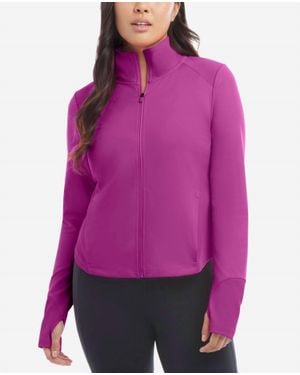 Danskin Full-Zip Run Jacket - Purple