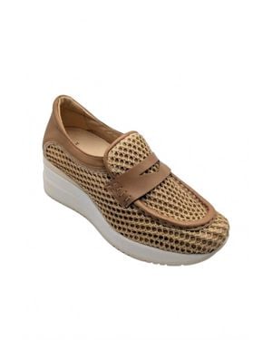 Softwaves Gisa Platform Loafer - Brown