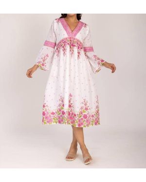 IslaPayal Capri Midi Dress - Pink