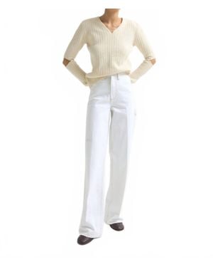 Dala Starch Jean - White
