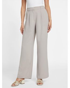 Guess Nancy Wide-Leg Pants - Gray