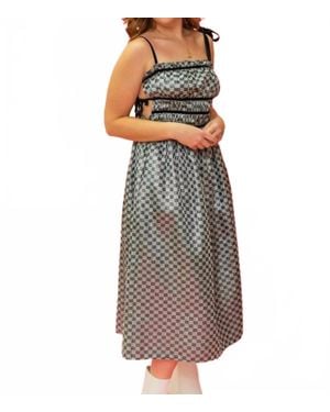 SOFIA The Label Clair Midi Dress - Black