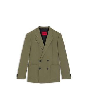 HUGO Slim-Fit Jacket - Green