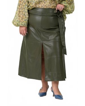Tanya Taylor Hudson Maxi Skirt - Green