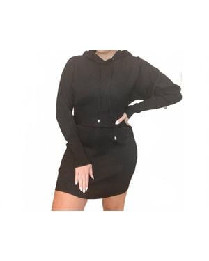 Lena® Eliza Sweater Dress - Black