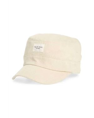 Rag & Bone Addison Flat Cap - Natural