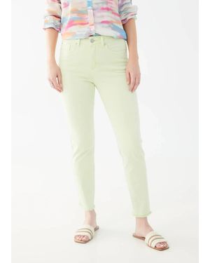 Fdj Olivia Slim Ankle Euro Twill Jeans - White