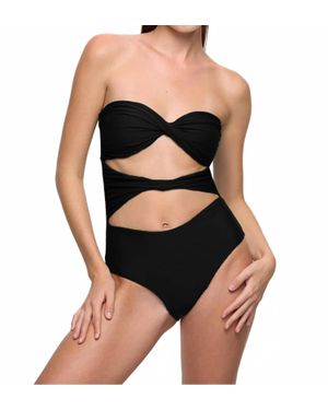 Mikoh Swimwear Estella One Piece Swimsuit - Black