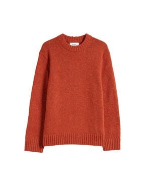 Wax London Grove Crew Sweater - Orange