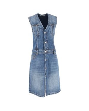 Stella McCartney Vintage Gilet Dress - Blue