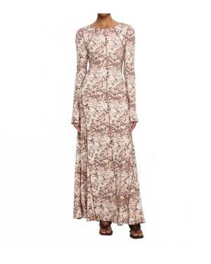 Kivari Jersey Maxi Dress - Pink