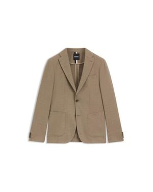 BOSS Slim-Fit Blazer - Brown