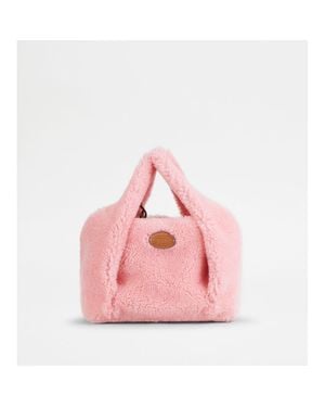 Tod's Shirt Shopping Bag - Pink
