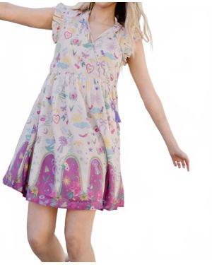 Briton Court Josie Mini Dress - Purple