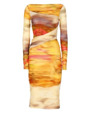 Pinko Beggin Dress - Orange