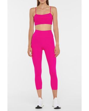 Lanston Hypnotic Cropped Legging - Pink