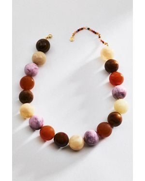 BaubleBar Jane Beaded Necklace - Natural