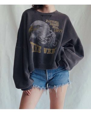 PEOPLE OF LEISURE Daytona Sweatshirt - Blue