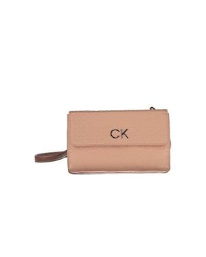 Calvin Klein Polyester Handbag - Pink