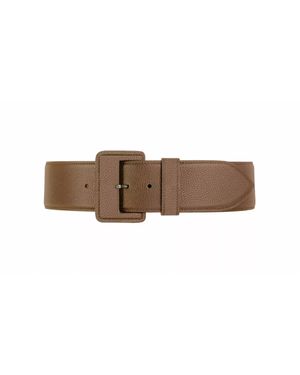 d'Offay La Merveilleuse Leather Belt - Black