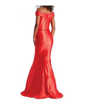 open lace back dress Sheath Sweetheart Lace Corset Floor-Length Lace Dress 810445 by Clarisse 0 / Red
