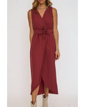 Aylaya Montevideo Dress - Red
