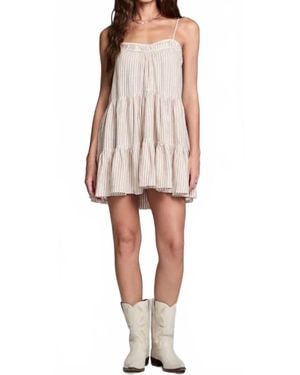 Saltwater Luxe Genevieve Mini Dress - Natural