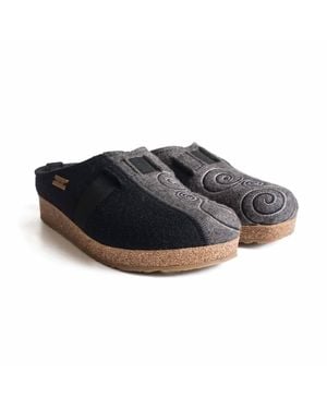 Haflinger Majic Clog - Black