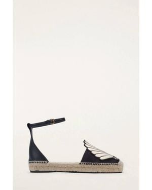 FARM Rio Shell Iconic Espadrille - Black