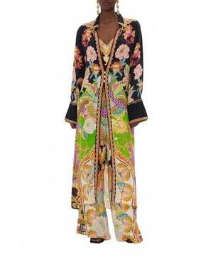 CAMILLA Layer With Collar Jacket - Green