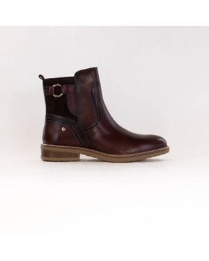 Pikolinos Aldaya Classic High Ankle Boots - Brown