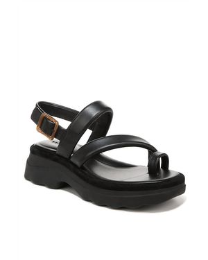 Vince Santa Cruz Leather Sandal - Black