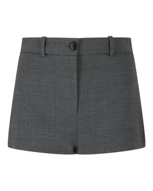 Ferragamo Culotte Shorts - Gray