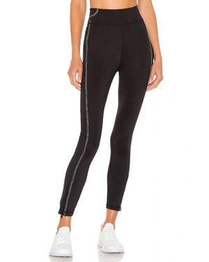 The Upside Jet Midi Crop Leggings - Black