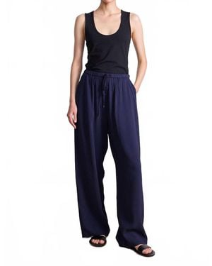 Apiece Apart Kari Pull On Pant - Blue