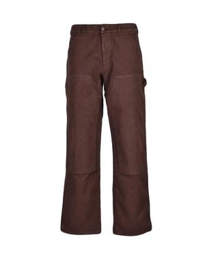 Sky High Farm Sustainable Farm Worker Pants With Practical Pockets - Brown