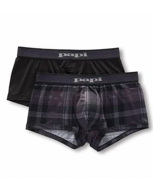 Papi Cool 2 Brazilian Trunks - Black