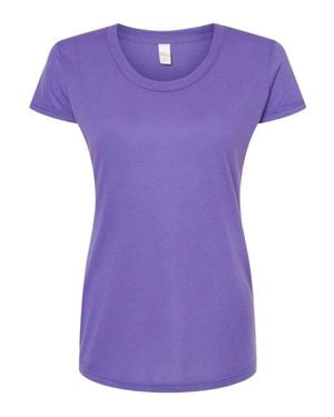 Tultex Slim Fit Tri-Blend T-Shirt - Purple