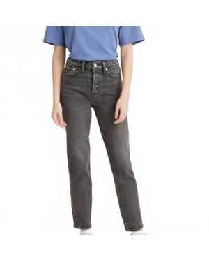 Levi's Wedgie Fit Ankle Jeans - Black