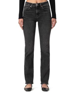 Mavi Kendra High Waist Straight Leg Jeans - Black