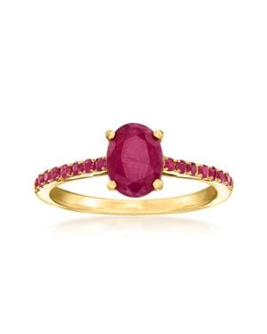 Ross-Simons Ruby Birthstone Ring - Pink