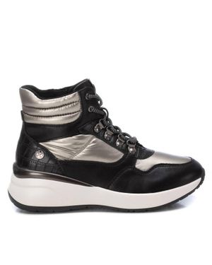 Xti Sport Wedge Booties - Black