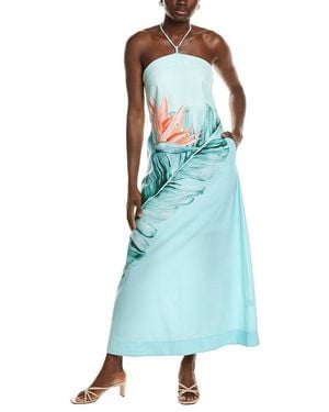 CHARLOTTE GREEN Maxi Dress - Blue