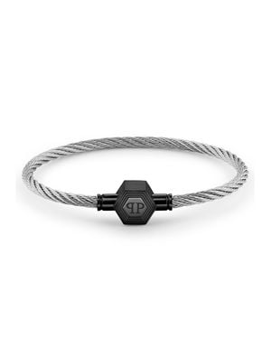 Philipp Plein Bracelet Plein Enigma - White
