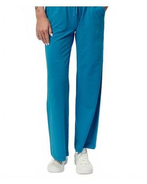 Another Love Quincy Elastic Waist Wide Leg Pant - Blue