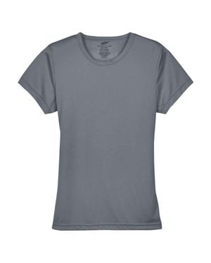 UltraClub Cool & Dry Sport Performance Interlock T-Shirt - Gray