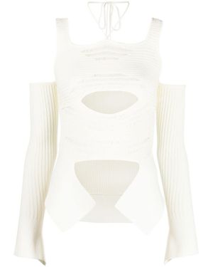 ANDREADAMO Andrea Adamo Top - White