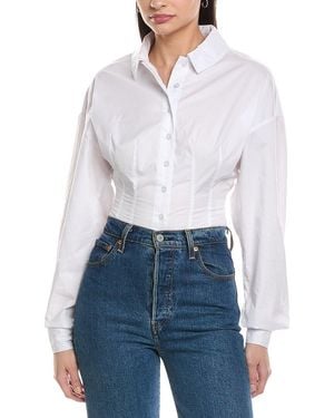 WeWoreWhat Button Shirt - White