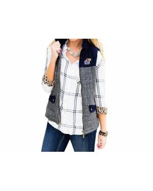 Gameday Couture College Of Kansas Prep For It Vest - Blue