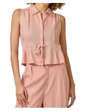Mystree Gamble Blouse - Pink